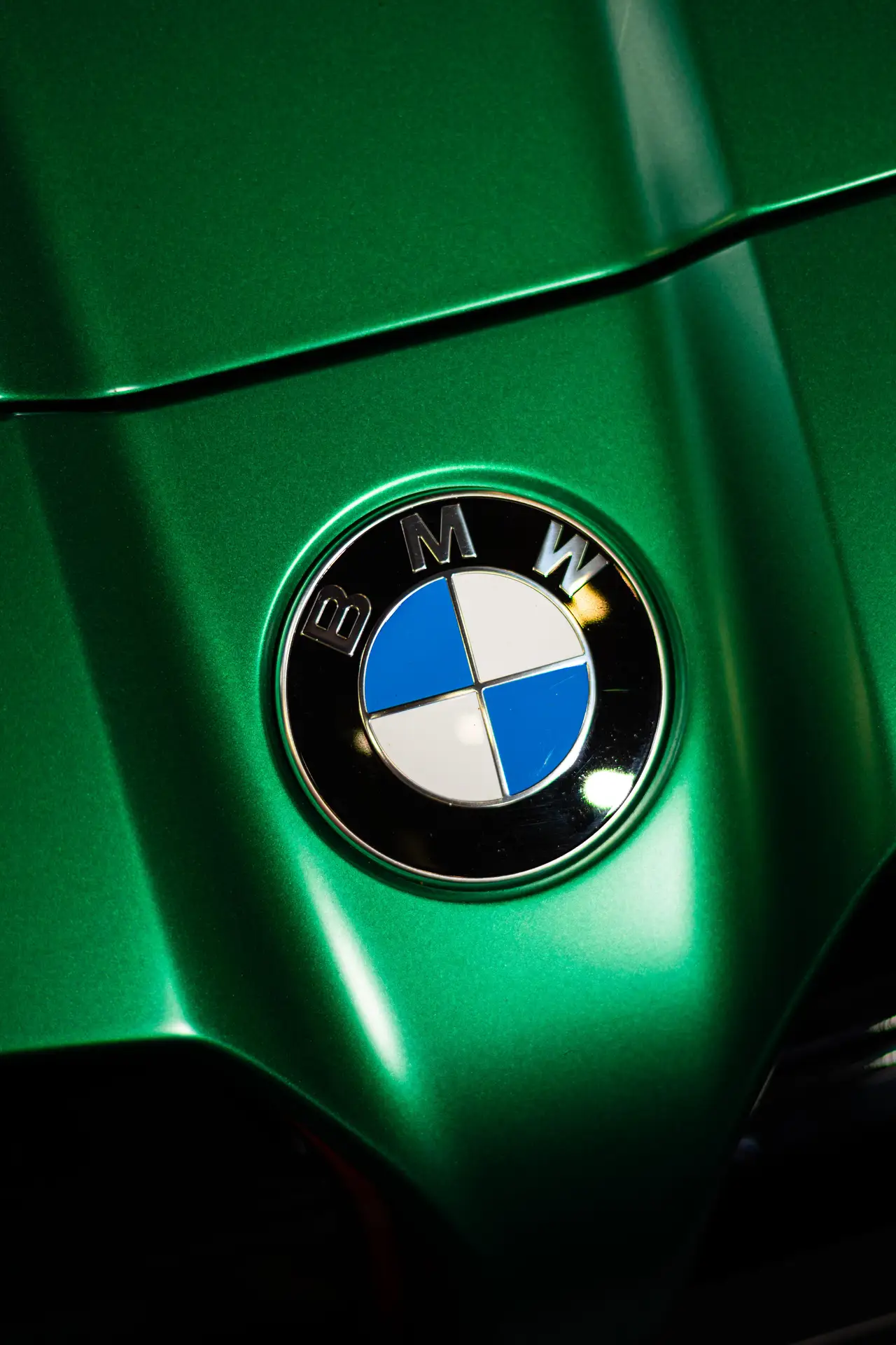 Detailed view of a modern vehicle engine bay